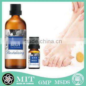 High quality taiwan natural orchid revitalizing massage oil foot spa