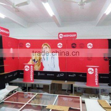 2015 best selling new products light weight portable exhibition stand Folding custom booth