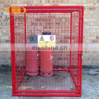 hot sale factory price security gas bottle gas cylinder locker cage