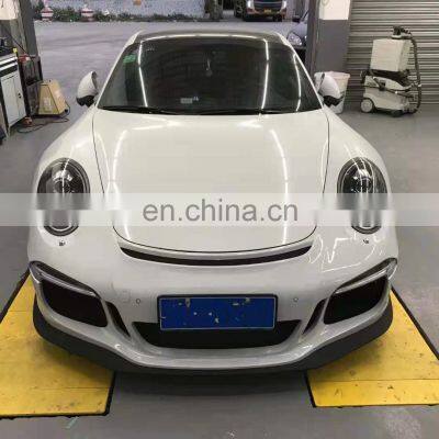 2012-2016 991 GT3 Body Kit Front Bumper Front Lip Rear Bumper Rear Diffuser Spoiler For Porsche 911 991.1