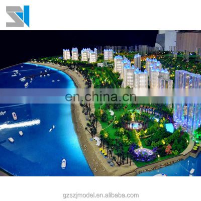 Landscape miniature model making/ 3d architectural building model /3d house plans