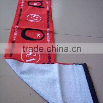 customized high quality 100% cotton reactive printing sport towel