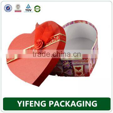 China Factory Wholesale Heart Shaped Chocolate Box Paper Chocolate Packaging Box photo-5