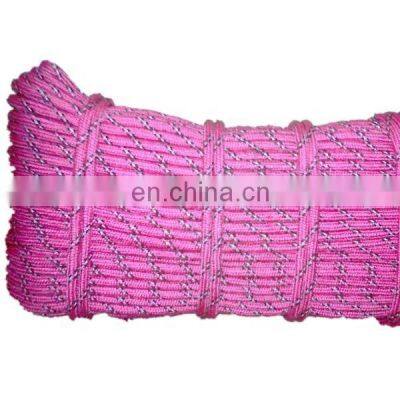 High strength pp braided rope 16 strands