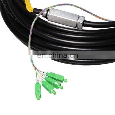 Optic Fiber Pre-terminated Waterproof Pigtail Cable, 4 Core Waterproof Fiber Pigtail photo-4