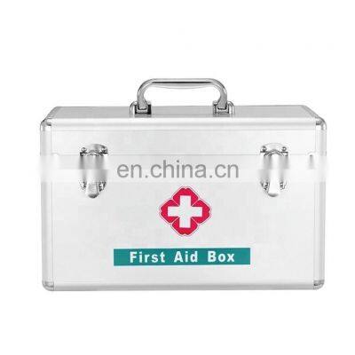 Hot Selling Protable Aluminum Alloy First Aid Box With Drawer for Clinic and Hospital photo-4