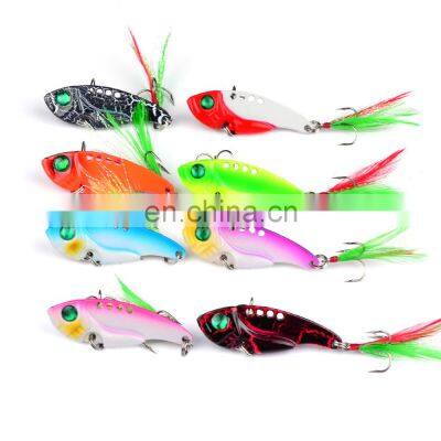 Mini VIB sequins submerged rotating vibration sequins bionic bait artificial bait fishing gear spoon lure