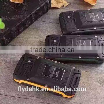 F605 4.5"ip68 Military Smart Phone WCDMA Phone MTK6572 Dual Core Dual Sim Smartphone 6000mah Android 4.4 Ip68 Rugged Smartphone photo-3