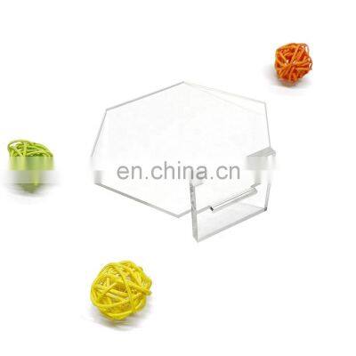 20 Pack Acrylic Wedding Table Numbers With Stands 4 x 6 Inch Clear Sign Acrylic Table Numbers Holder photo-5