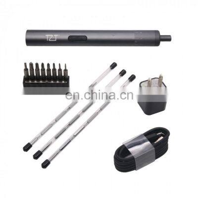3.7V Lithium Battery Rechargeable Cordless Electric Screwdriver With 8 Bits Set photo-5