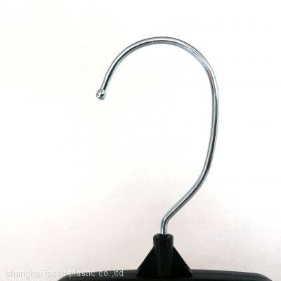 484 VICS Black Plastic Hangers With Rotating Metal Hook And Notches For Straps, Great For Shirts/Tops/Dresses photo-3