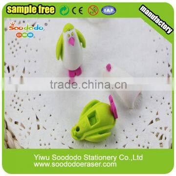 New Design Animal 3D Eraser Packing