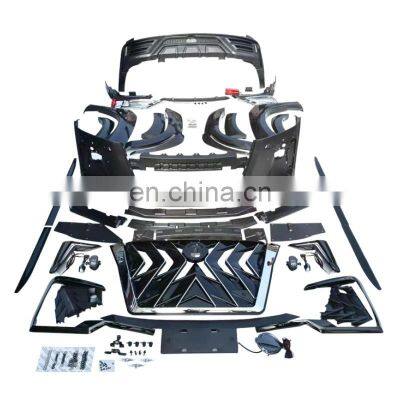 Car PP bodykits for Patrol Y62 2012-2019 Upgrade 2021bodykits Front and Rear Bumper Guard