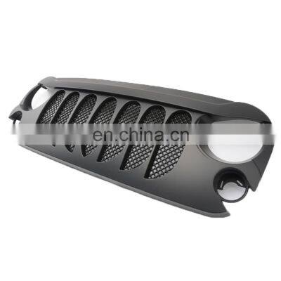 Warcraft style Front mesh Grille for Jeep Wrangler JK 07+ grill auto accessories