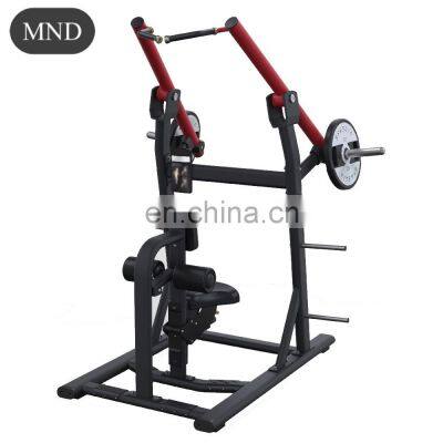 New Arrival MND FITNESS Gym Equipment Home Use Exercise ISO- lateral Front Lat Pulldown Machine PL17