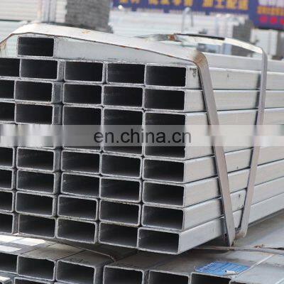 ASTM A53 Zinc coated Q195 Q235 Q345 hot dipped galvanized steel tube Hollow Section rectangular pipe galvanized square Gi pipe