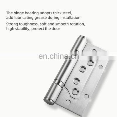 Тяжелонагруженные петли для дверей из нержавеющей стали, петли для сдвижных дверей с двумя шариковыми подшипниками, петли-бабочки для встраиваемых дверей, поворотные петли photo-4