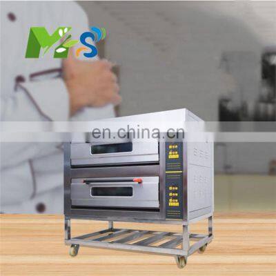 MS China 3 Deck 6 Trays Commercial Kitchen Gas Oven Bakery Machine Equipment Baking Oven Bread Cake Deck Ovengas Oven for Bakery