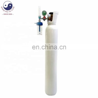 HG-IG 10L Medical oxygen cylinder,steel  gas  cylinder with CGA540/QF-2G1 series valve