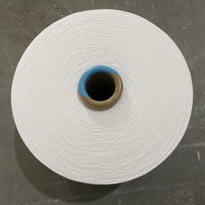 Blended Yarn Ne20s Bleached White Knitting Socks Yarn photo-3