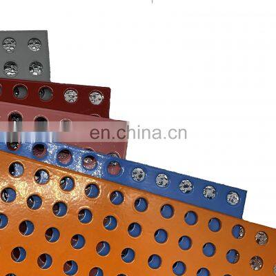 Custom Color Hexagonal Hole Perforated Metal Mesh Plate