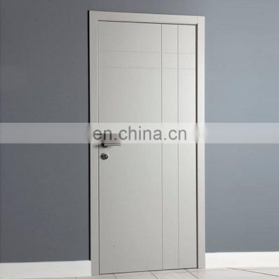 Simple price office high quality room house plain bedroom design wooden flush white craftsman interior doors