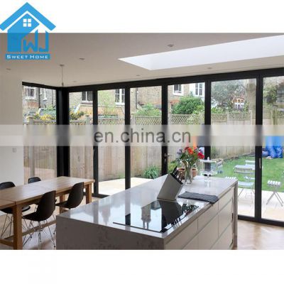 Aluminium windows and dors design_residential used bi fold doors interior folding doors american patio door