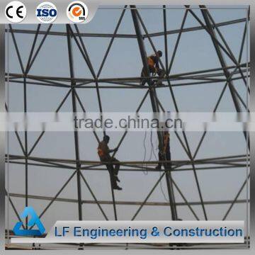 Economical Cost Long Span Steel Frame Structure Prefab Dome photo-6