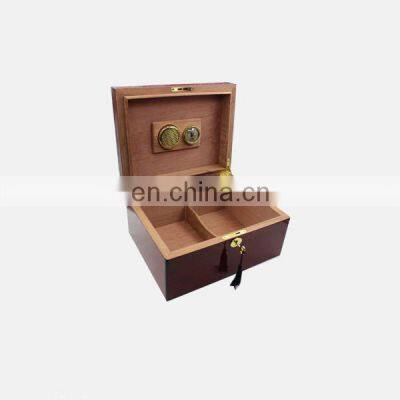Cigar Case Cherry Humidor Wooden Luxury Storage Travel Cedar Wood Smell Cabinet 100 Counts Cigars Nature Color 200pcs/design photo-5