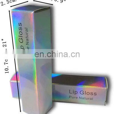 Luxury Factory Custom Lip Gloss Tube Packaging Box Cosmetics Eyeliner Box Recycle Paper Lipstick Box