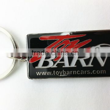 Car key chain with two sides