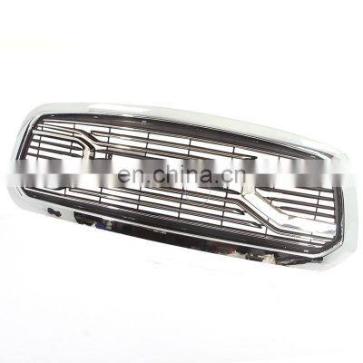 Auto Parts Custom Big Horn Replacement Shell Chrome Automotive Parts Car Grills Fit for Dodge Ram 1500 2014 2018
