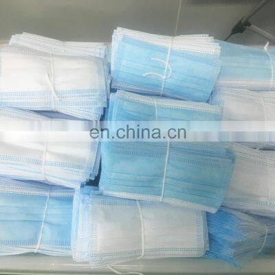 CE And White List Approved Protective Disposable Face Mask Earloop Facemask 3 Ply Disposable Mask Adult Mask Personal Care photo-4