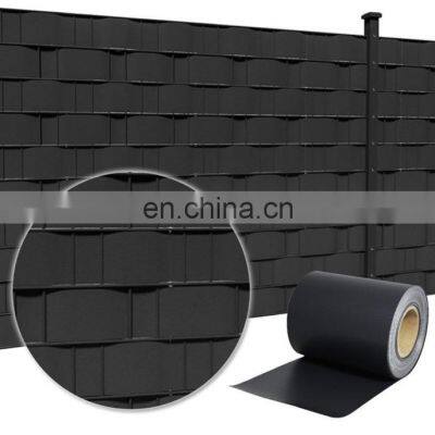 Garden Privacy Protection PVC Tarpaulin Screen Fence Strip Roll /China Hard Strip Fence Roll photo-3