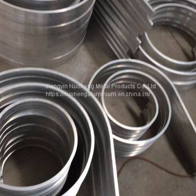 Custom Aluminium Profile Extruded&Roundness-bending Processing