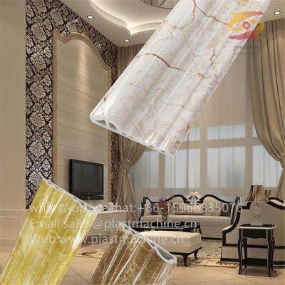 PVC IMITATION MARBLE PROFILE MACHINE