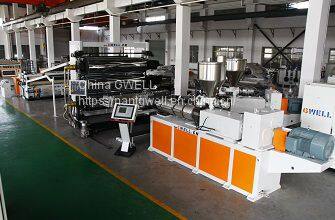 PVC Skin Foam, Semi-skin Foam and Co-extrusion Core Layer Foam Plate Production Line photo-3