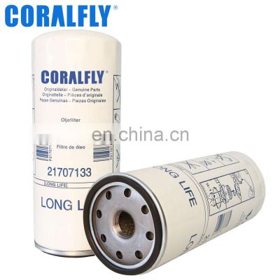 2914984700 1501002 1536454 1533831 LF17503 21707133 for Volvo Truck Diesel Engine Oil Filter 21707133