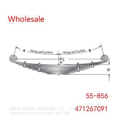 55-856, 471267C91  For Navistar International Front Leaf Spring Wholesale