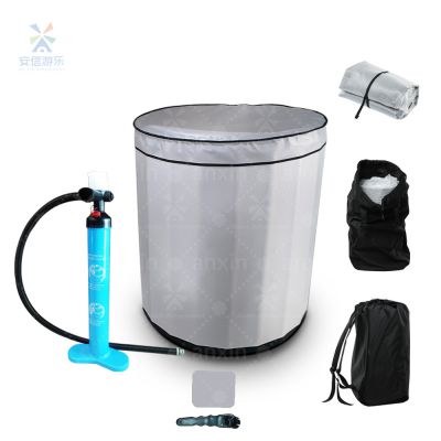 inflatable ice plunge ice barrel