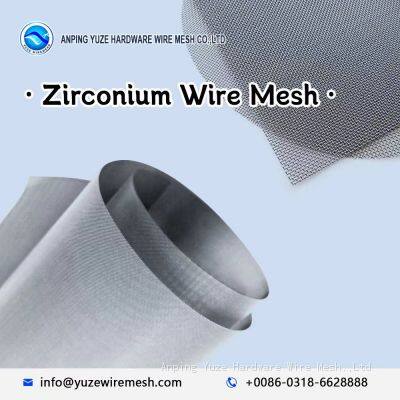 Zirconium Wire Mesh .