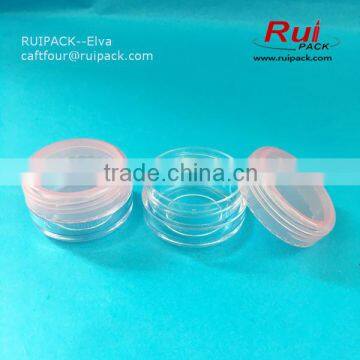 Mini Cosmetic Cream Jar, Clear Facial Cream Jar, Plastic Jar 10ml 15ml 20ml photo-2
