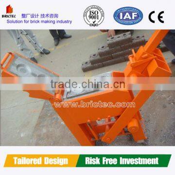 Hot sell hand press brick making machine