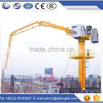 13/15/17/18m Hydraulic Mobile Concrete Spider Boom, Distributor, Concrete Placing Boom in China