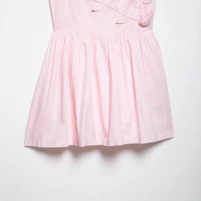 2025 New European and American Fashion Flower Printed Poplin Dress photo-2