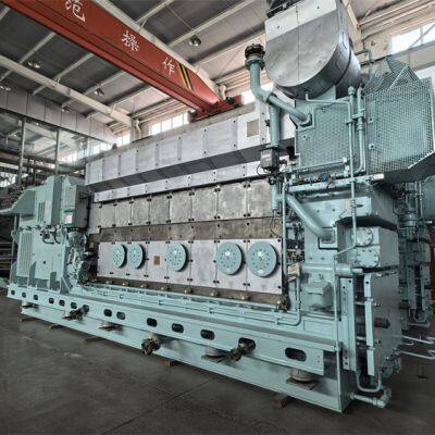 STX-MAN 8L27/38 HFO generator sets 4 units for 10MW primary power and standby power station
