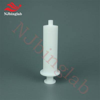 High-Quality PTFE Syringe Acid & Alkali Resistant 50ml Labware for Precise Solution Filtration