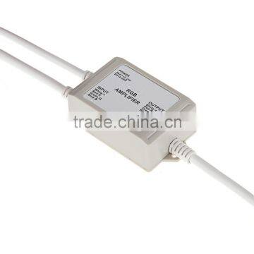 Waterproof RGB LED Amplifier Data Repeater, 12-24V DC, 4A*3CH