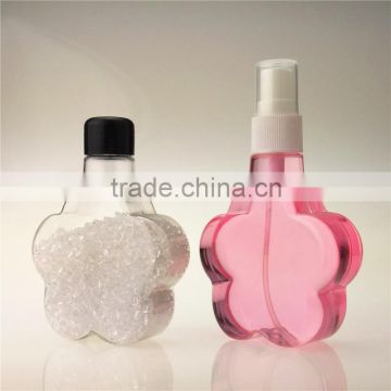 100ml Plastic PET Novelty Bottles of Different Shapes with Nozzle Tip