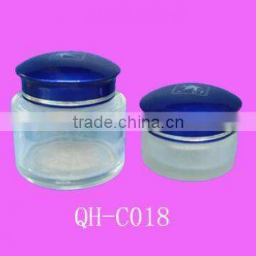 small cosmetic cream jar